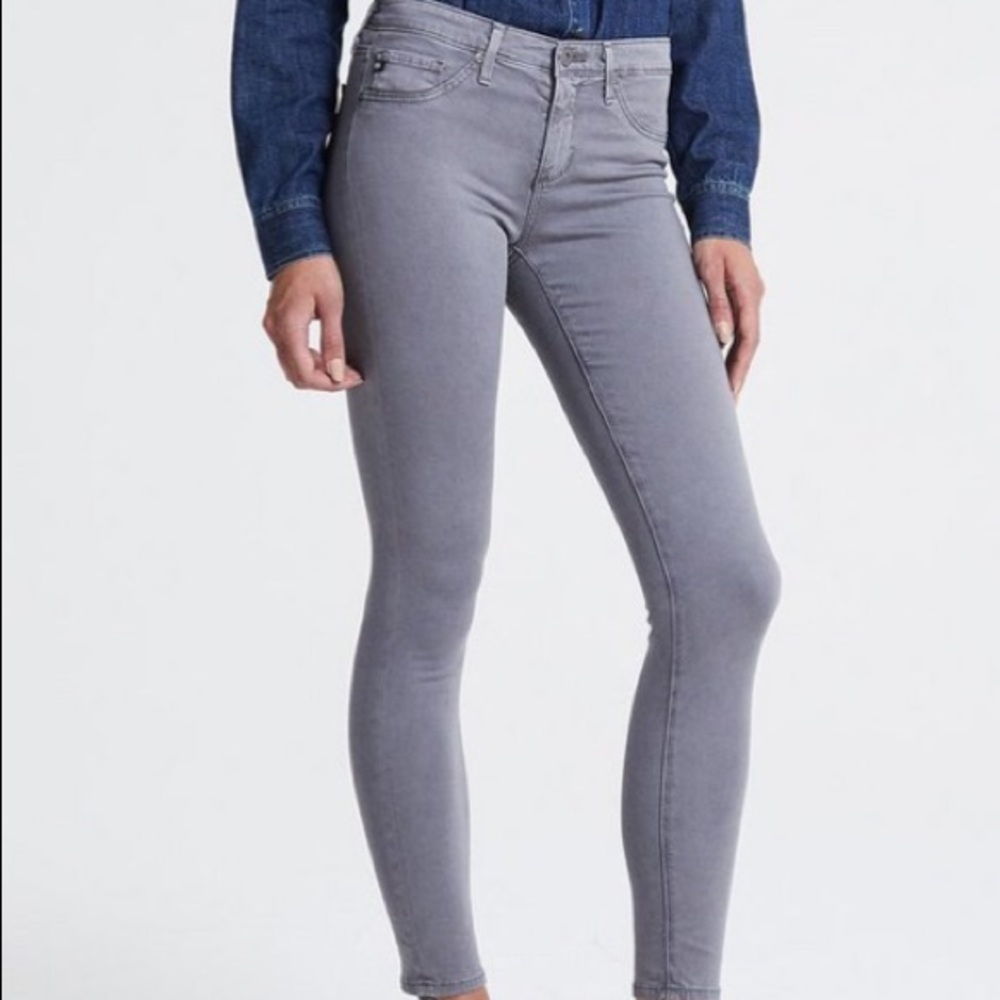 Sz 27 R Lilac AG the Legging Ankle Jeans